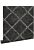 behang oosters berber tapijt zwart met mat witte print