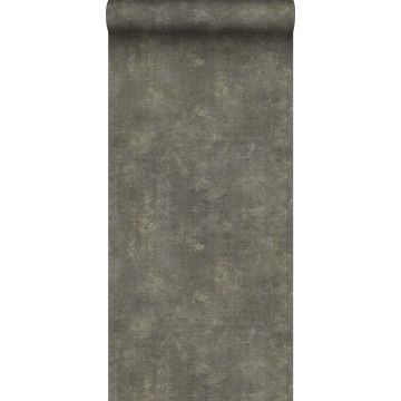 behang betonlook warm grijs